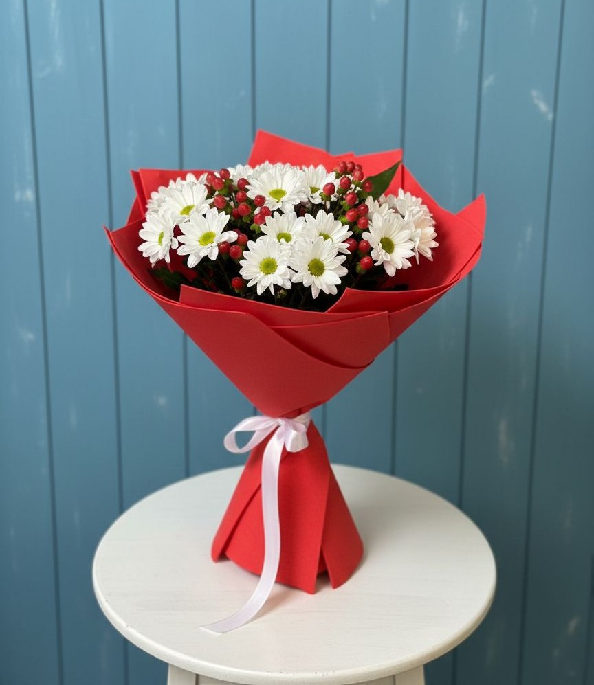 Букет цветов из: Хризантемы в Кондинское