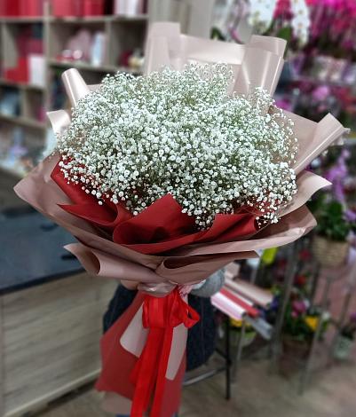 Букет цветов из: Гипсофила в Кондинское