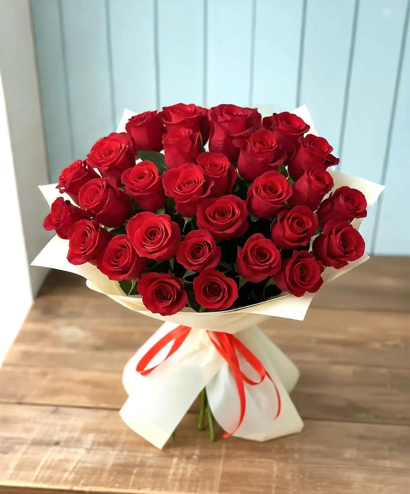 Букет 29 Красных роз в Кондинское