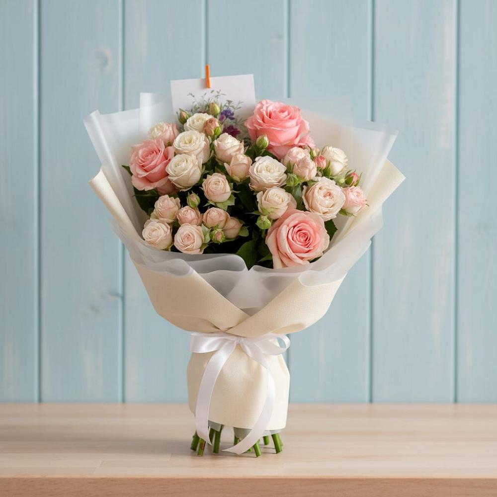 Букет цветов из: Розы в Кондинское