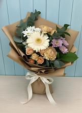 Букет цветов из:  Герберы и Хризантемы #REPLACE_PRED# Кондинское