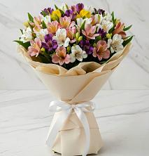 Букет цветов из:  Альстромерии в Кондинское
