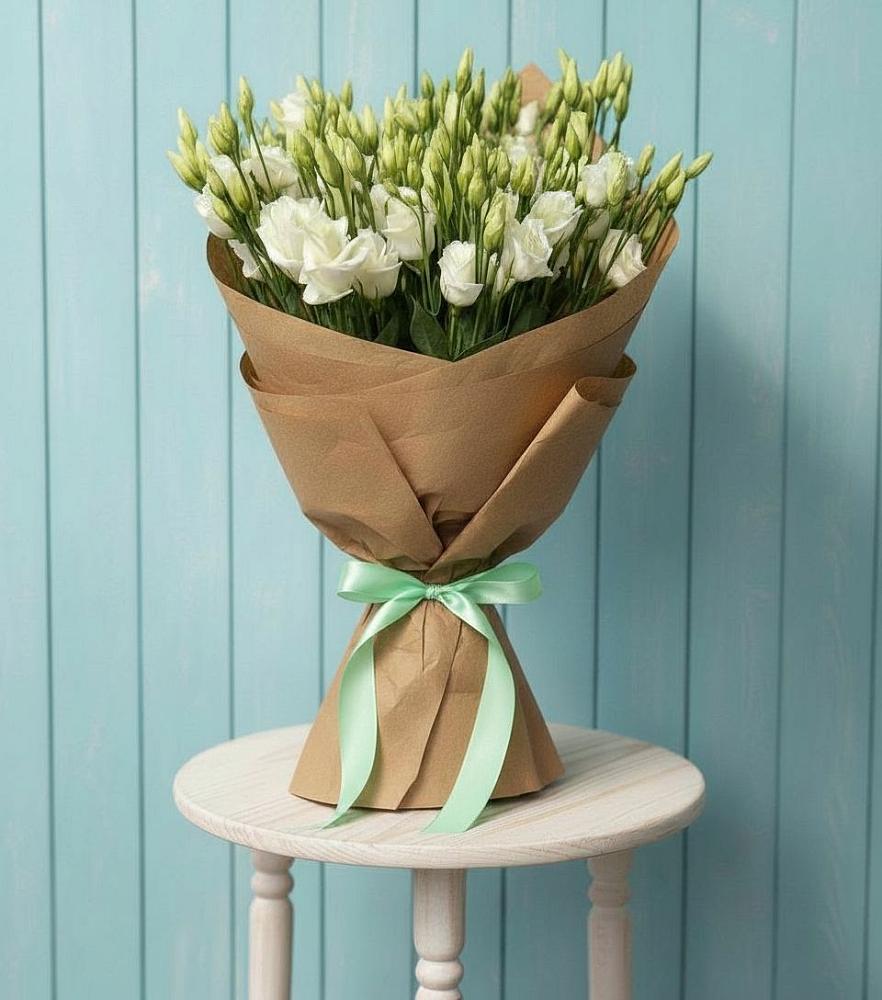 Букет цветов из: Лизиантусы в Кондинское