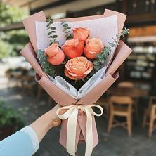 Букет цветов из:  Розы в Кондинское