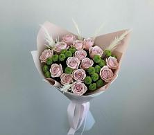 Букет цветов из:  Розы и Хризантемы в Кондинское