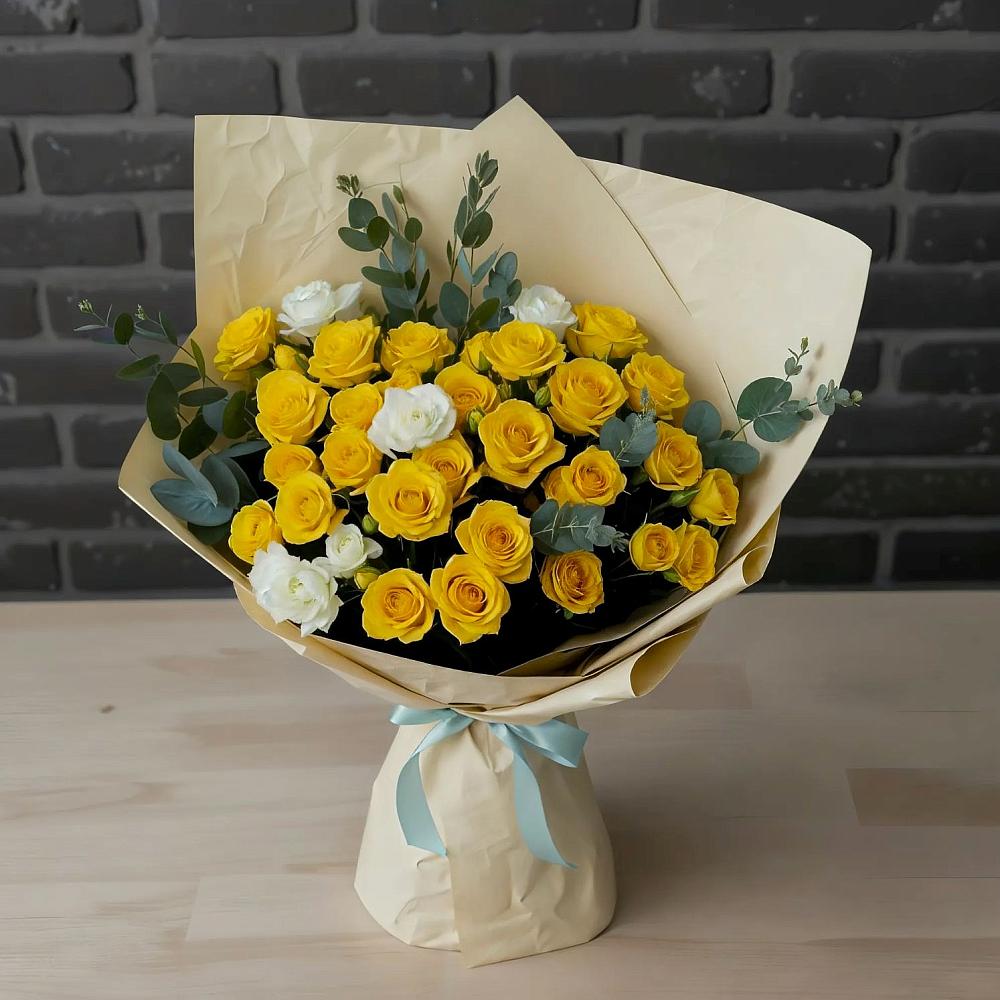 Букет цветов из: Розы в Кондинское