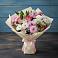 Букет цветов из: Хризантемы, Альстромерии и Розы в Кондинское